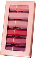 Matte Lipstick Set 6 Colors Velvet Smooth Long Lasting Smudge Proof Lipstick Waterproof Non-Stick Cup Nude Lip Makeup Set with Gift Box