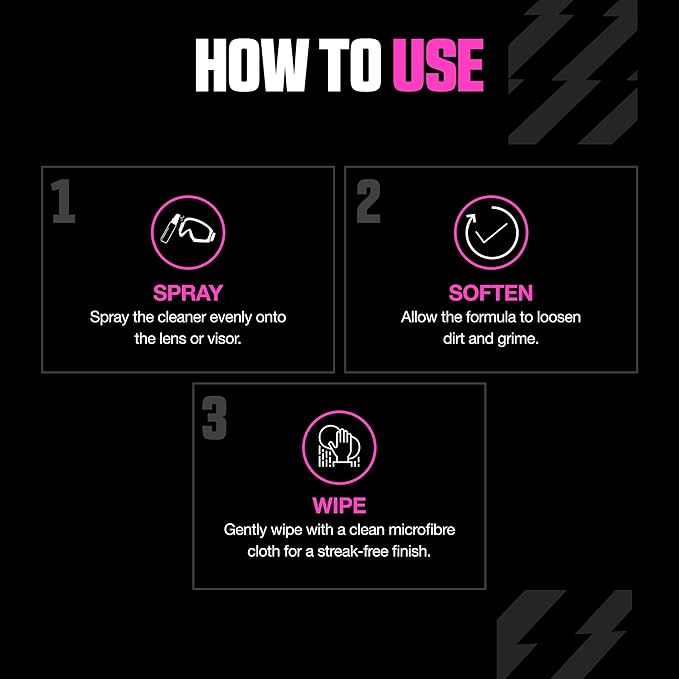 MUC-OFF VISOR & GOGGLE CLEAN