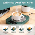 Electric Mug Warmer for Desk 55℃ Beverage Cup Warmer for Heating Coffee, Milk, Tea, Cocoa, Candle, Gifts for Coffee Lovers Home Office Brand: SURPZON