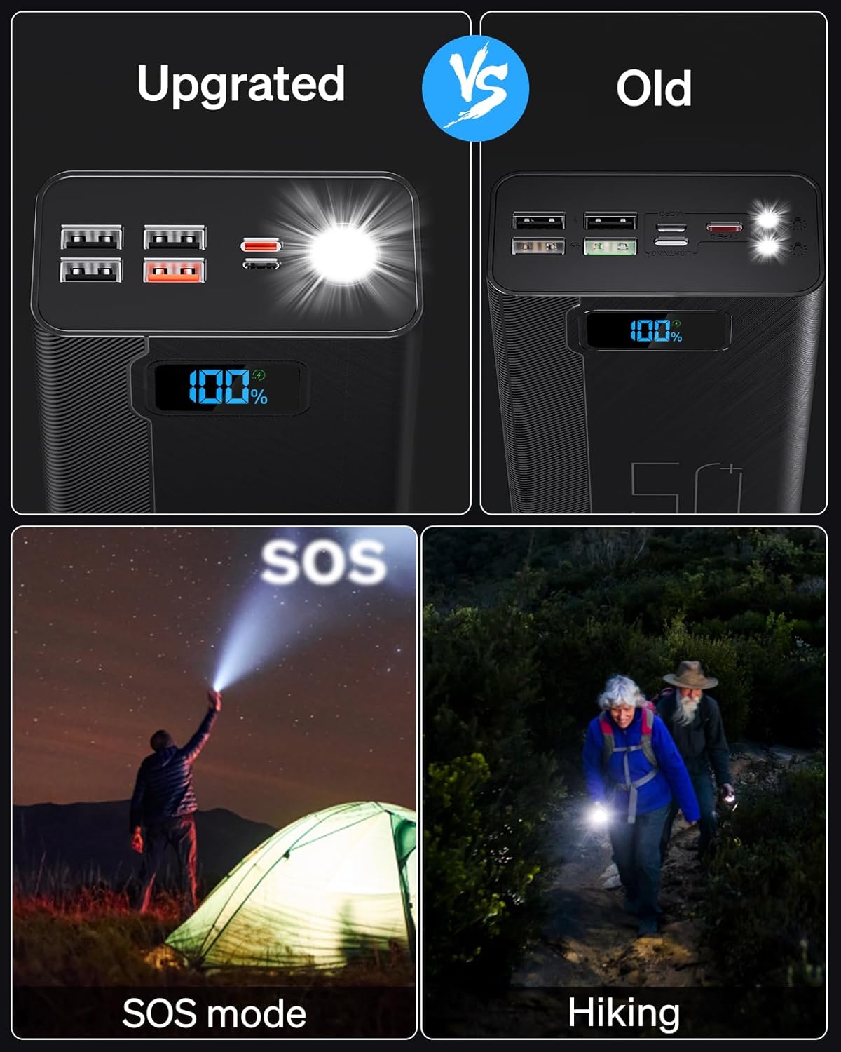 CLAONER SOLER LIGHTS OUT DOOR, SUPPER BRIGHT 126 LED SOLAR SECURITY LIGHTS PIR MOTION SENCER WITH 3 LIGHTING MODES 270 LIGHTING ANGLE, WIRELESS IP65