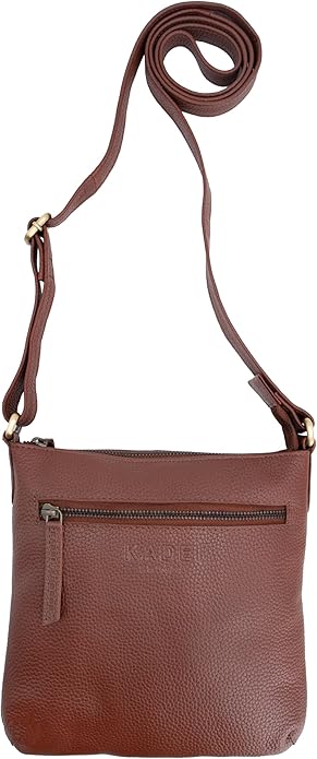 Kadei London Women’s Genuine Leather Sling Bag – Milan | Stylish Crossbody Shoulder Purse | Casual & Trendy Side Bag for Women | Made in India
