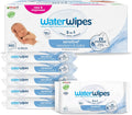 WaterWipes Sensitive+ Newborn & Baby Wipes, 360 Count (6 Packs), 3-In-1 Cleans, Cares, Protects, 99.9% Water, Unscented Visit the WaterWipes Store