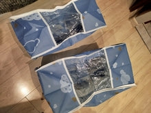 Large Capacity Clothes Storage Bag Organizer With Reinforced Handle Suitable For Blankets Bedding Foldable With Sturdy Zipper
