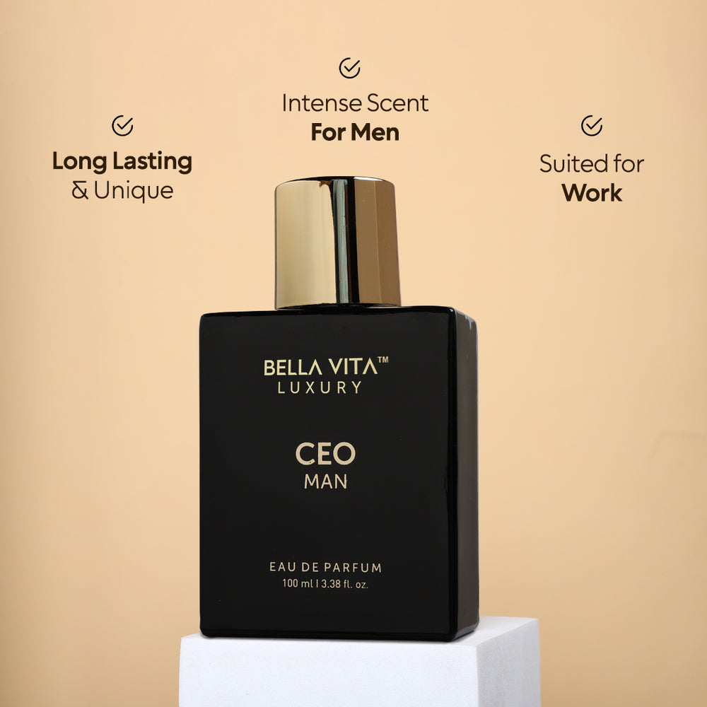 BELLAVITA LUXURY SIGMA MALE PERFUME SET CEO 100ML FOR MAN LONG LASTING