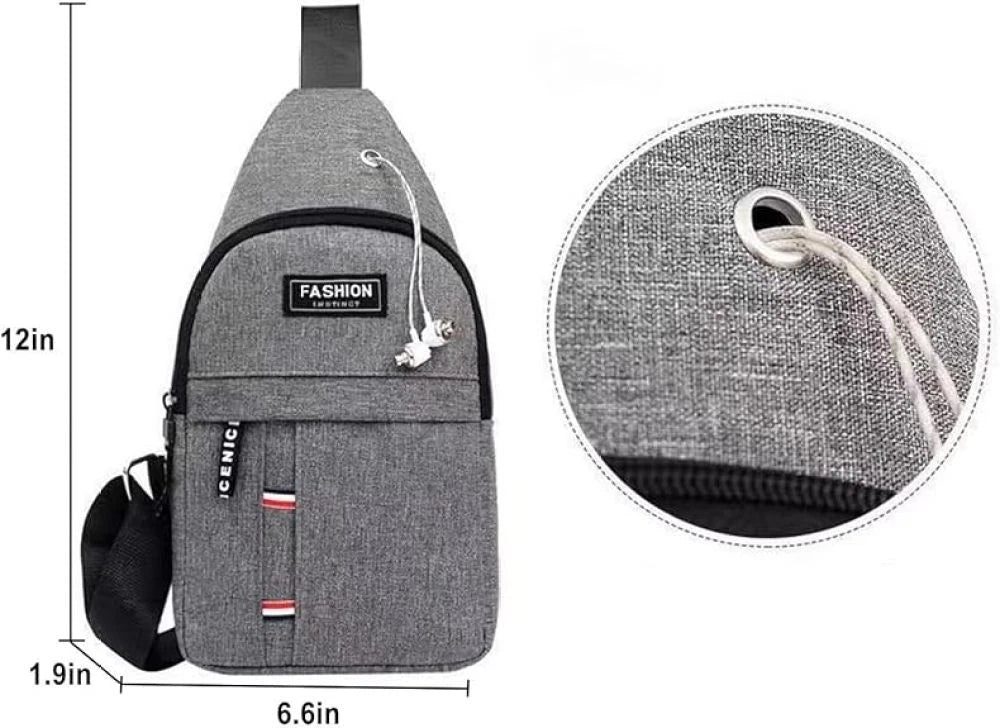 3 BAGS PACK NEW MULTIION CHEST BAG MENS FASHION TREND OXFORD CLOTH SHPULDER BAG