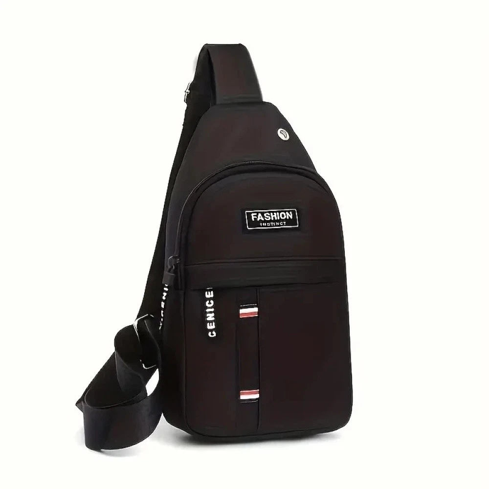 3 BAGS PACK NEW MULTIION CHEST BAG MENS FASHION TREND OXFORD CLOTH SHPULDER BAG