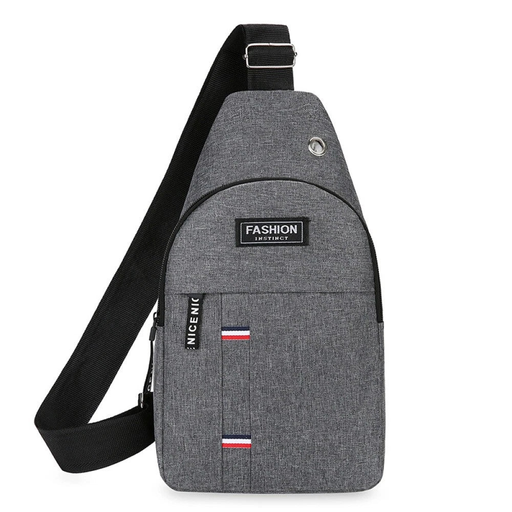 3 BAGS PACK NEW MULTIION CHEST BAG MENS FASHION TREND OXFORD CLOTH SHPULDER BAG
